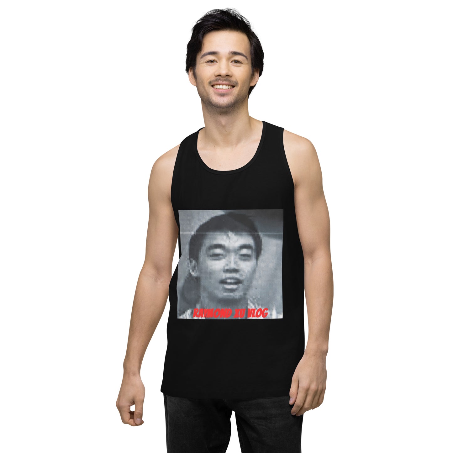 Tank: my costco ID on front, me sippin on bacc